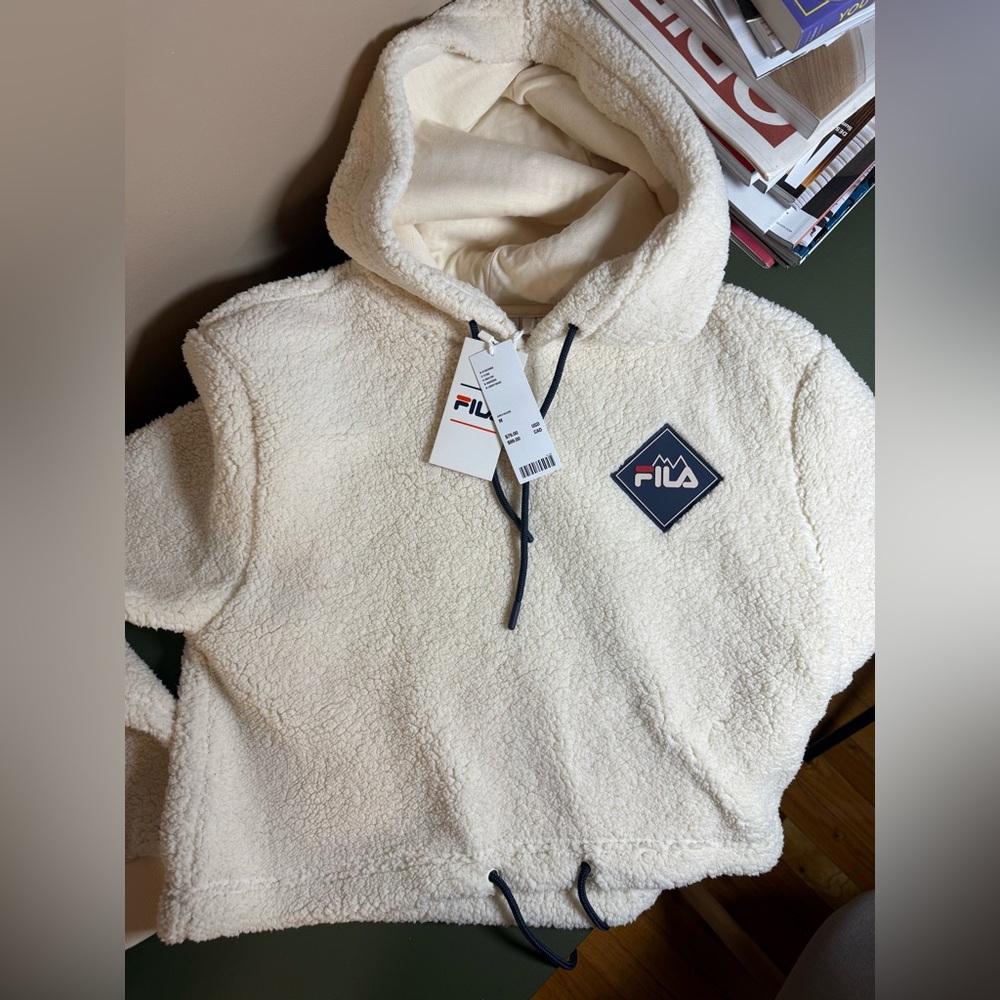 FILA  Cream Hoodie